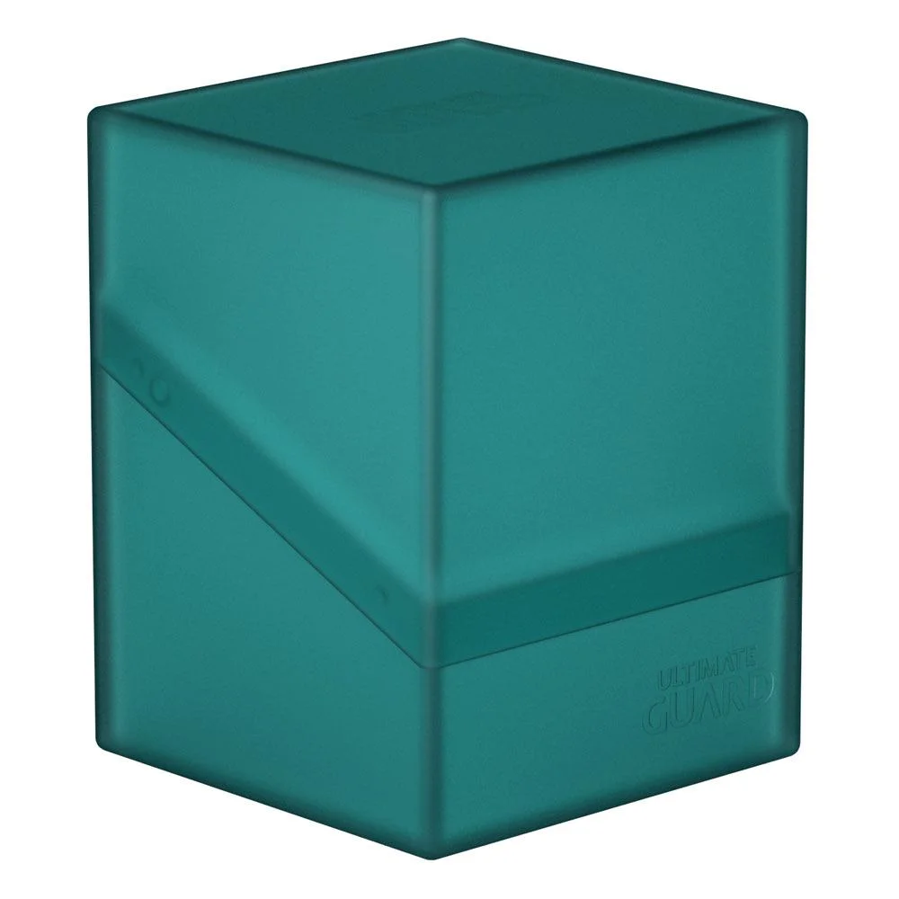 Ultimate Guard Boulder 100+ (76 x 75 x 98.5 mm) - Malachite (soft-touch finish)